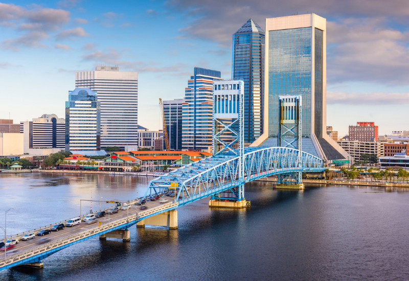 Jacksonville real estate market update 2021 city skyline