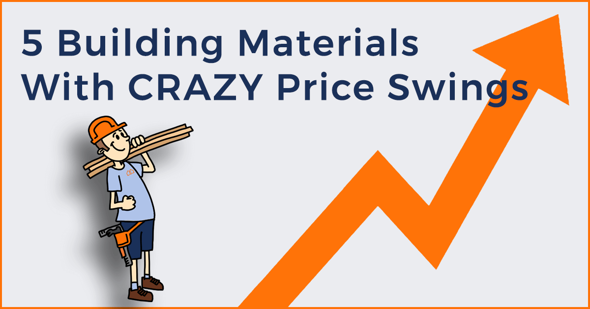 5 Building Materials With CRAZY Price Swings