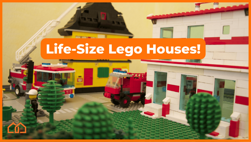 life size lego houses