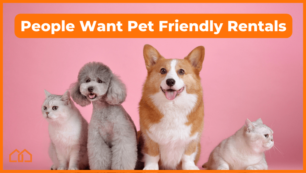 People Want Pet Friendly House Rentals