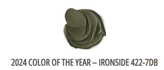 Ironside color of the year 2024 Dutch Boy